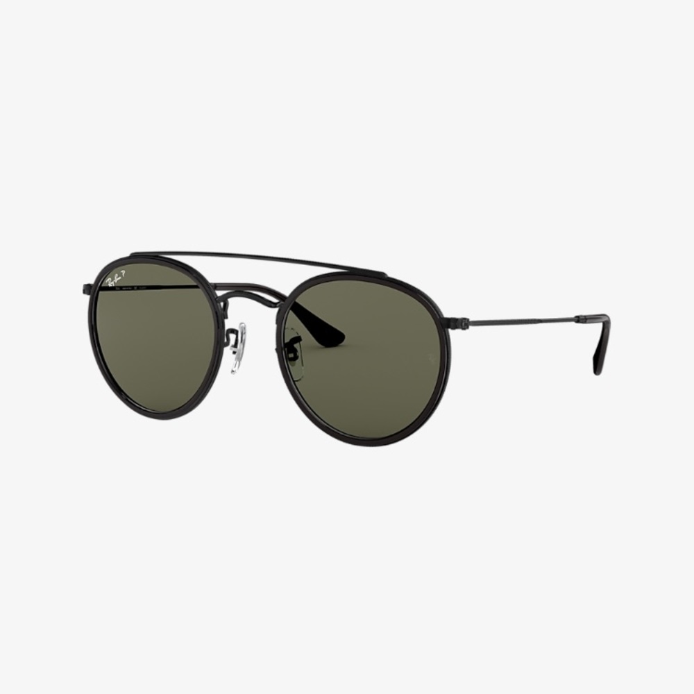 Authentic Ray-Ban Round Double-Bridge Sunglasses